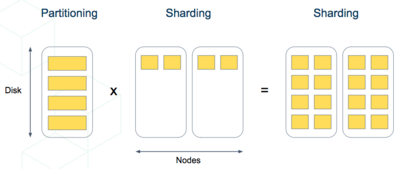 shards of partitions